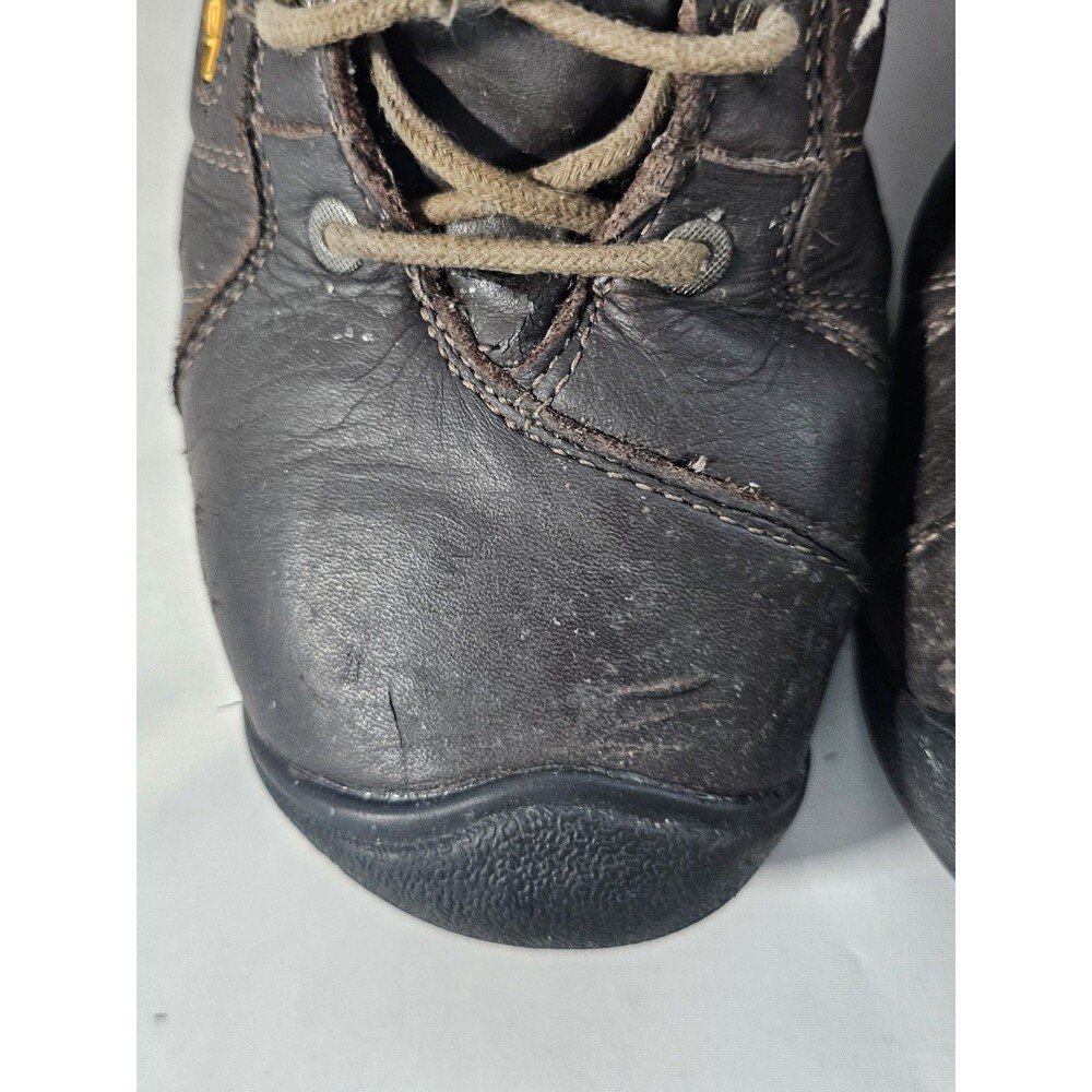 Keen Boots Utility Mt. Vernon Steel Toe Work Womens Size 9W Waterproof Leather - Picture 13 of 14